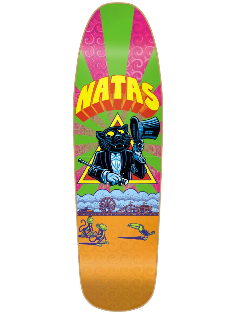 101, 101 Natas Panther HT Skateboard Deck - 9.25" Multi/Holographic