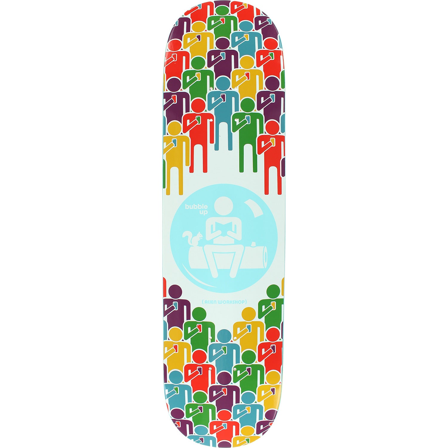 Alien Workshop, Alien Workshop Bubble Up Skateboard Deck - 8.12"