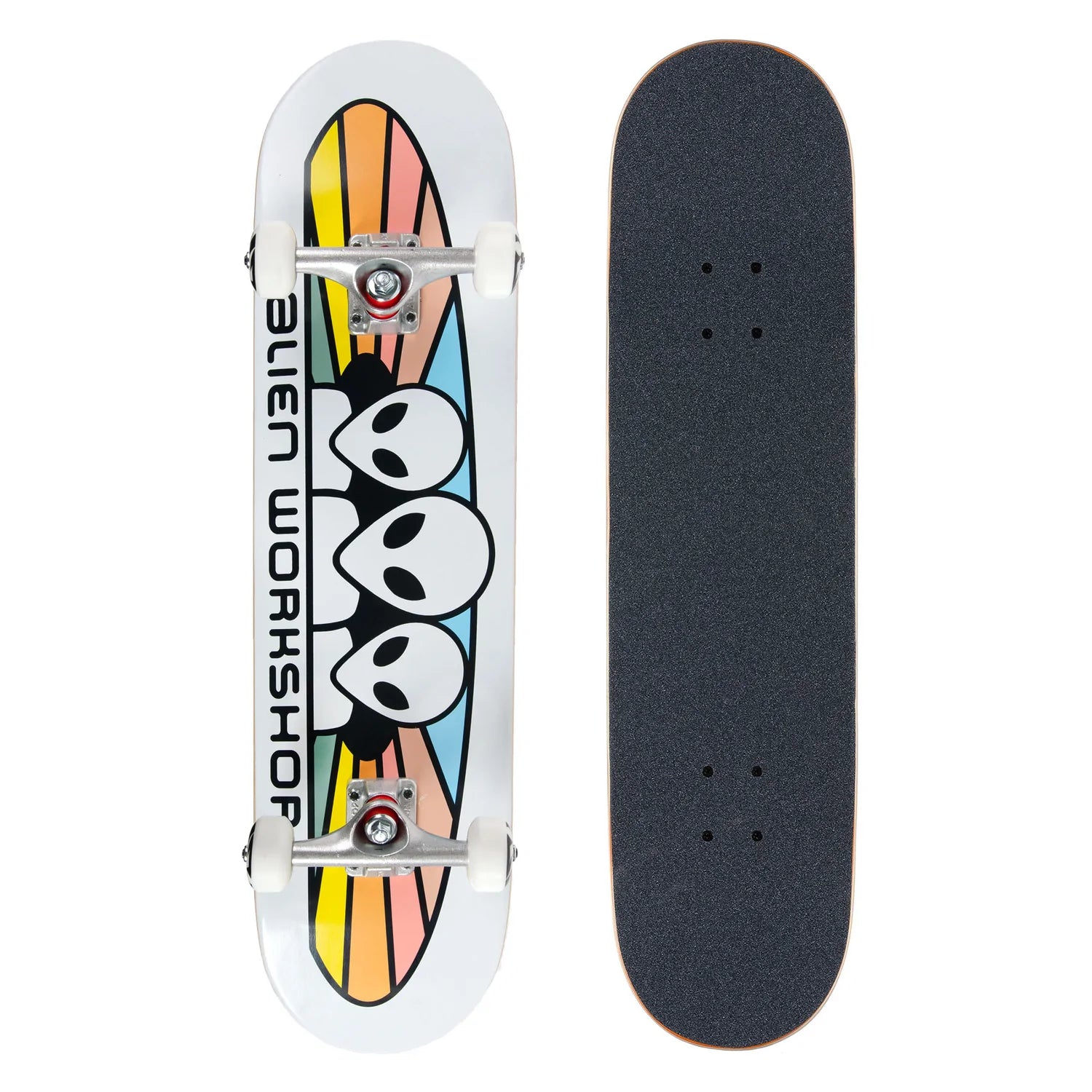 Alien Workshop, Alien Workshop Spectrum Skateboard Complete 7.75" - White/Pastel