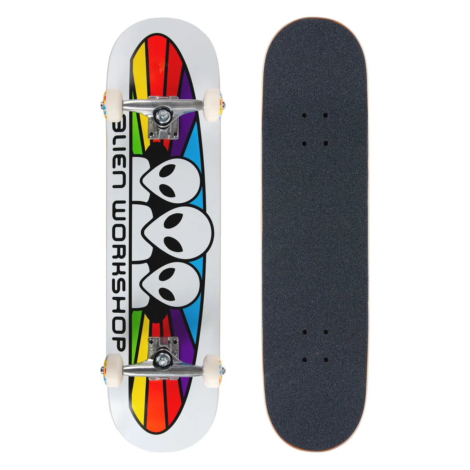 Alien Workshop, Alien Workshop Spectrum Skateboard Complete 8.0" - White