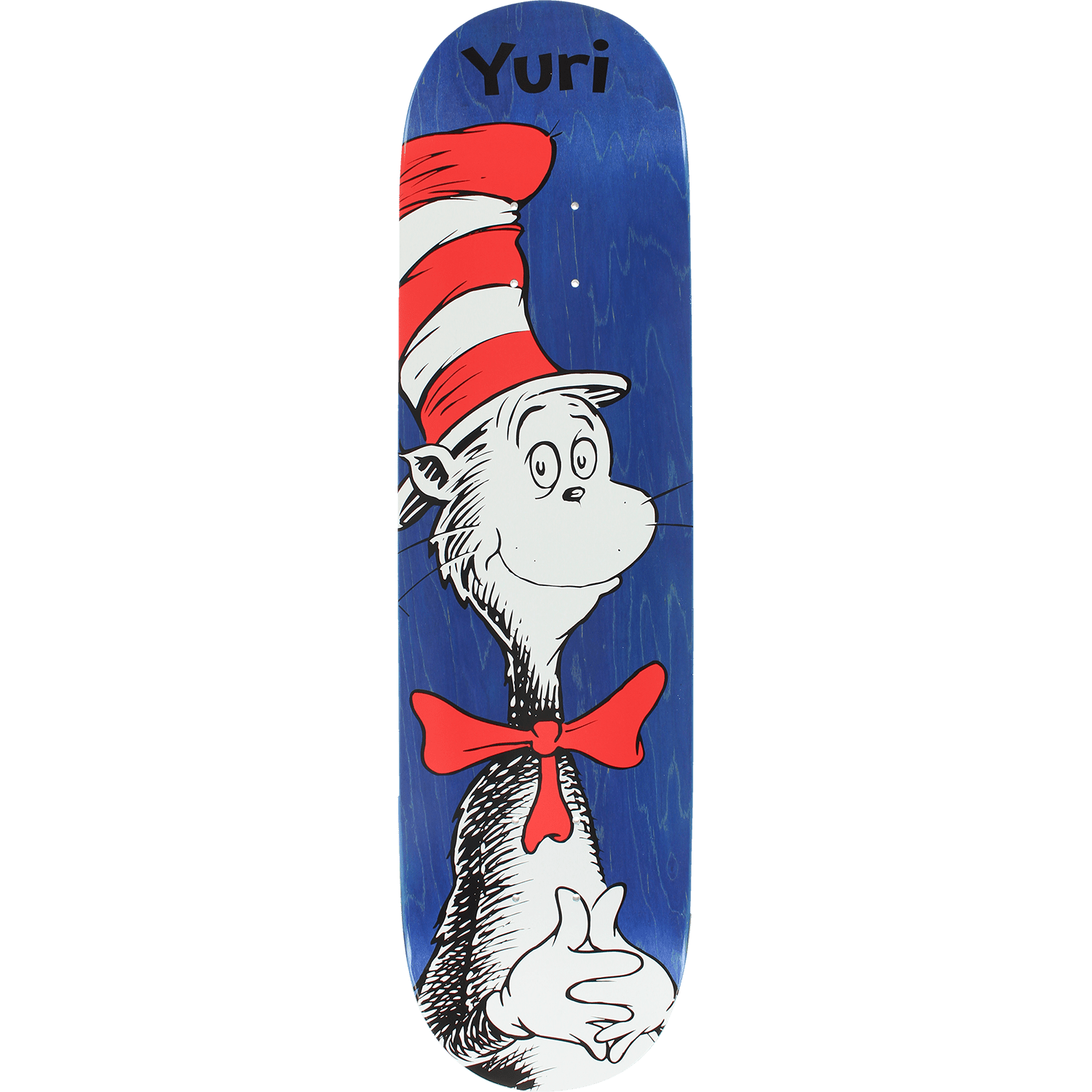 Almost, Almost Yuri Cat In The Hat R7 Skateboard Deck 8.0"