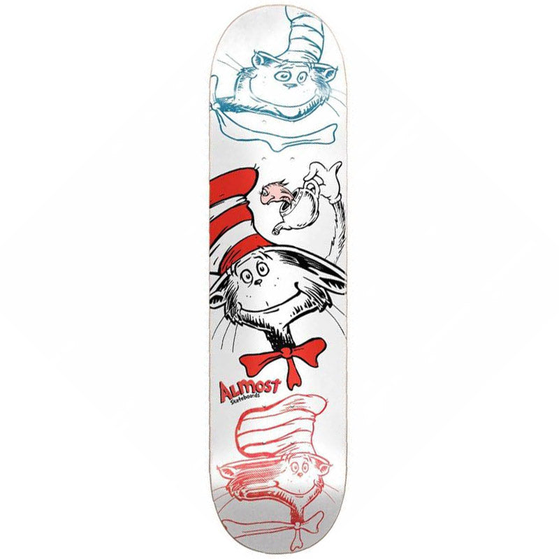 Almost, Almost x Dr. Seuss Yuri Cat N Fish R7 Deck - 8.25"