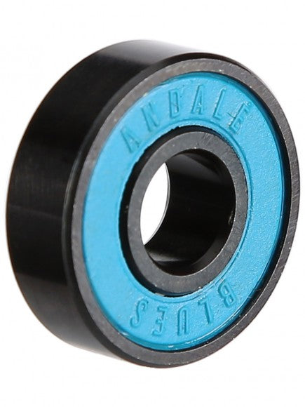 andale, Andale Blues Single Bearings - Blue (8 Pack)