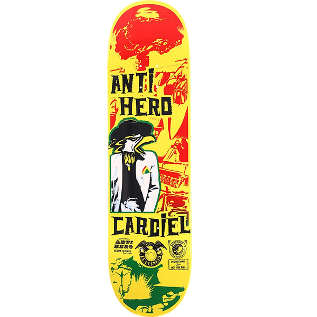 Anti Hero, Anti Hero Cardiel Selectors Skateboard Deck - 8.25"