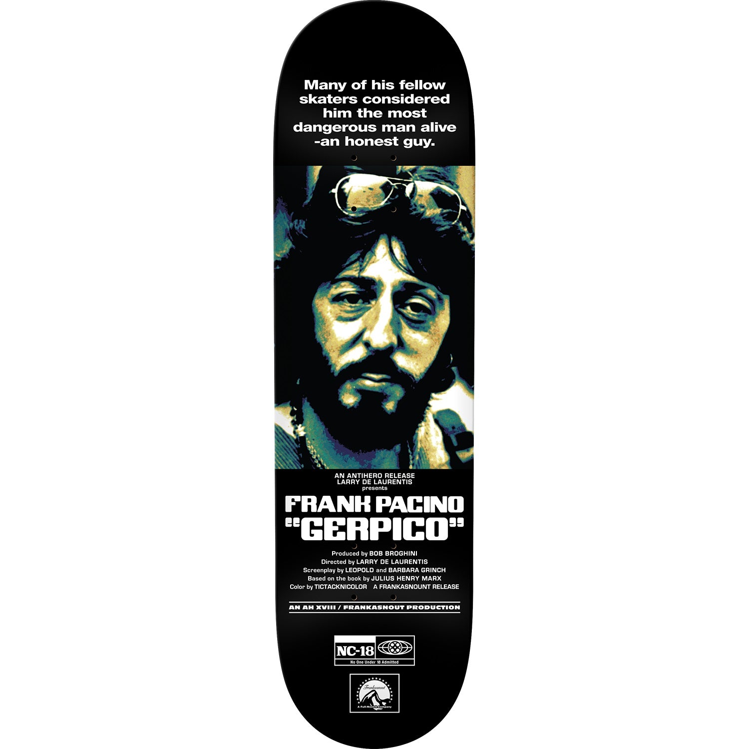 Anti Hero, Anti Hero Frank Gerwer Drive In Deck - 8.25"