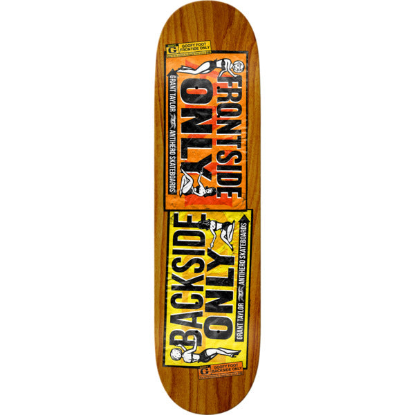 Anti Hero, Anti Hero Grant Taylor Free Parking Skateboard Deck - 8.5"