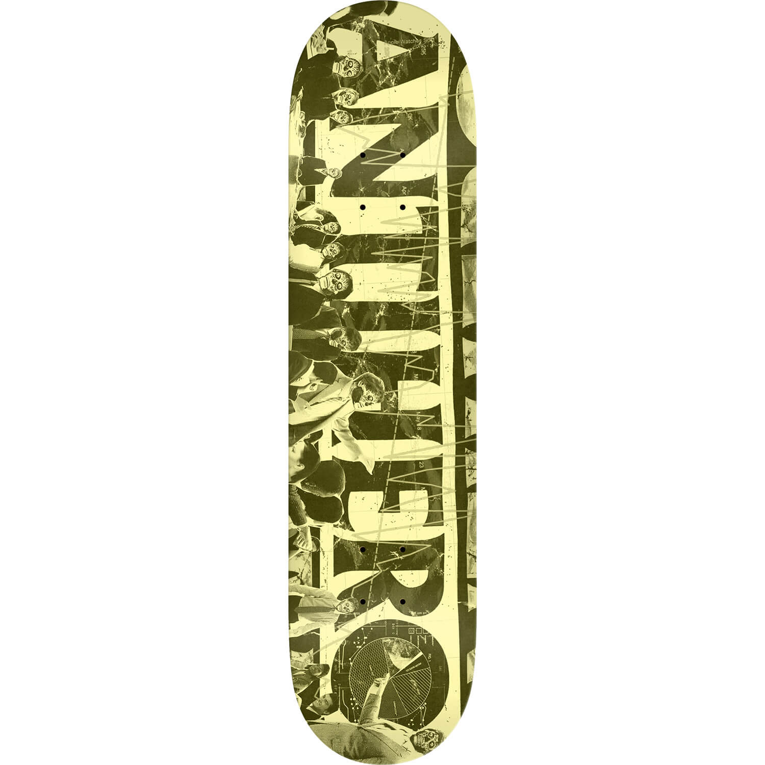 Anti Hero, Anti Hero Quarter Deck 8.06" - Cream