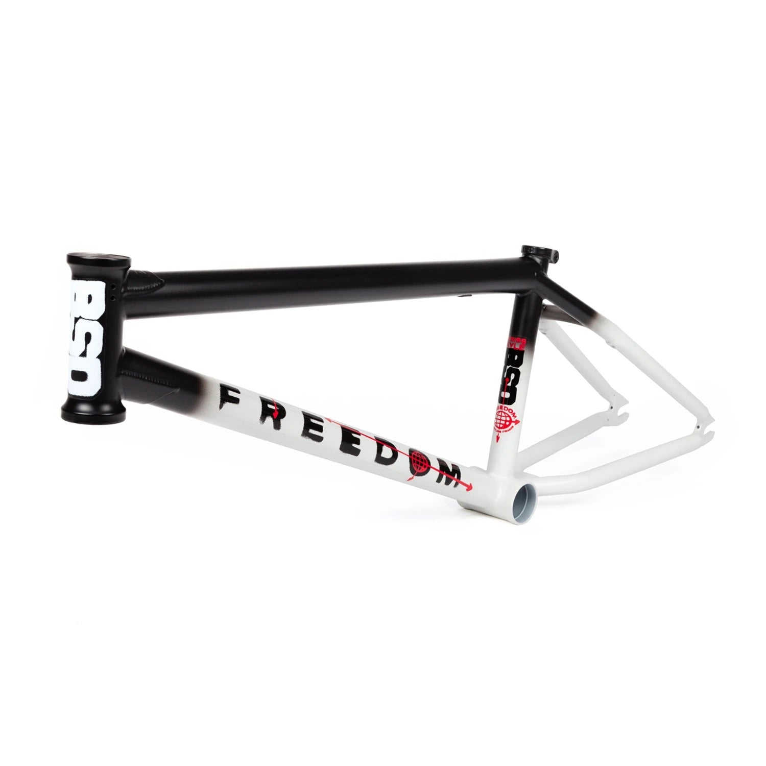 BSD, BSD BMX Freedom Frame 20.5″ - Black/White Fade