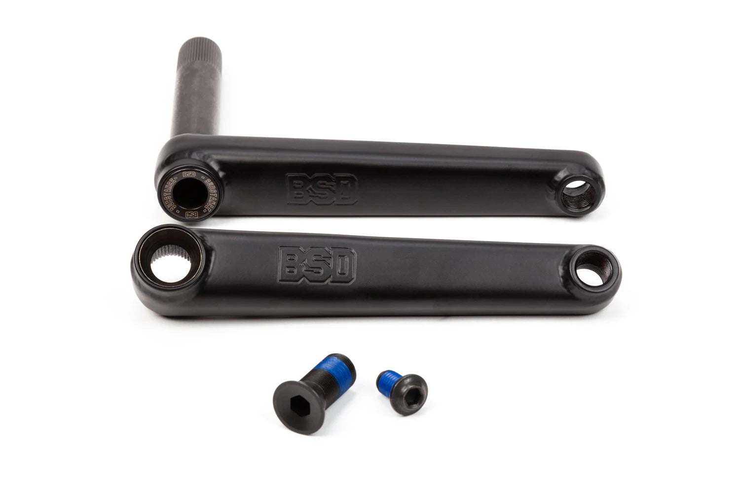 BSD, BSD BMX Substance Cranks 165mm - Flat Black