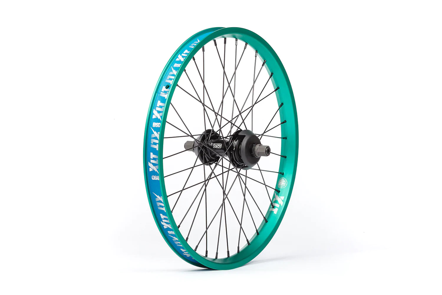 BSD, BSD BMX XLT Revolution Freecoaster RHD Rear Wheel - Teal