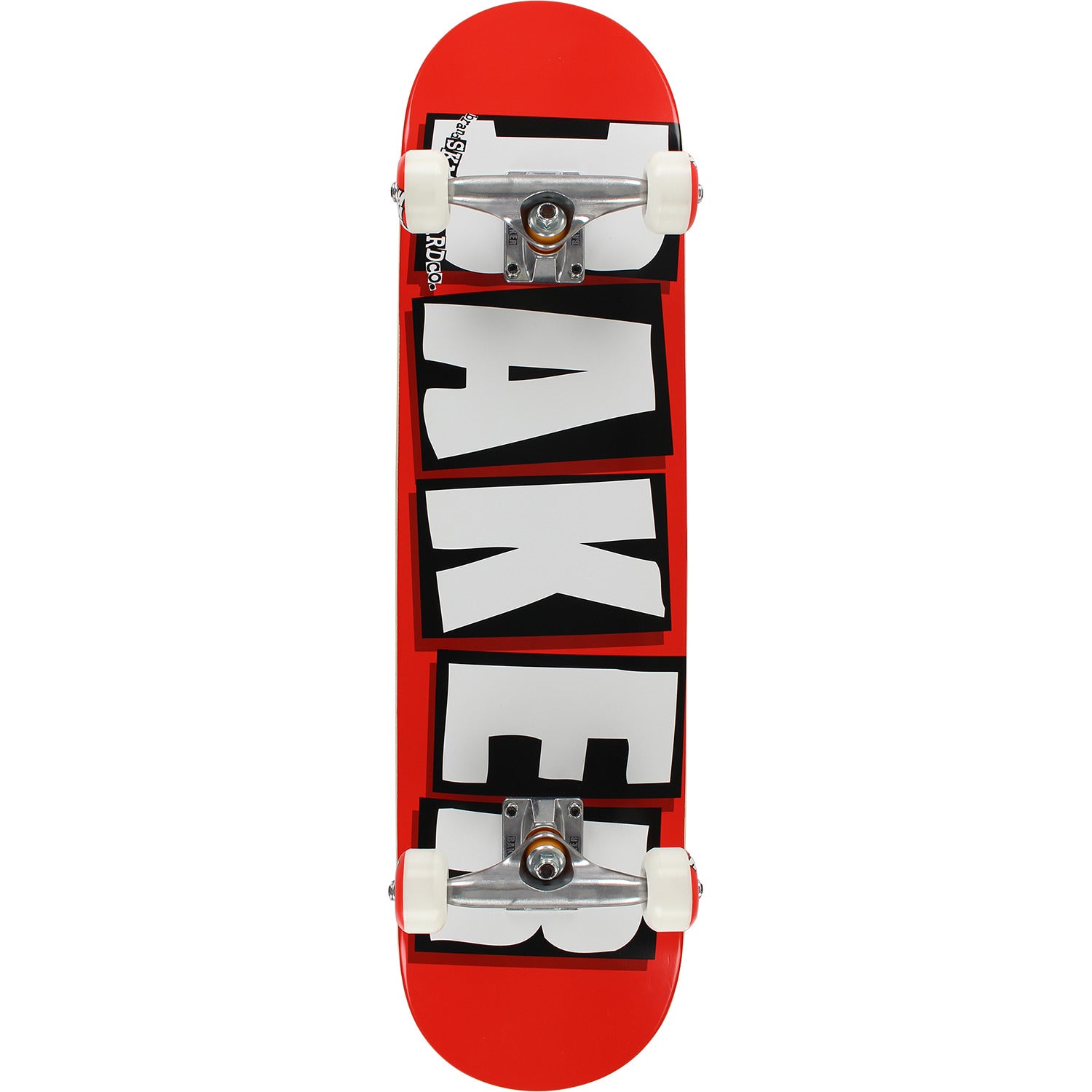 Baker, Baker Brand Logo Complete Skateboard - 7.75" Red/White/Black