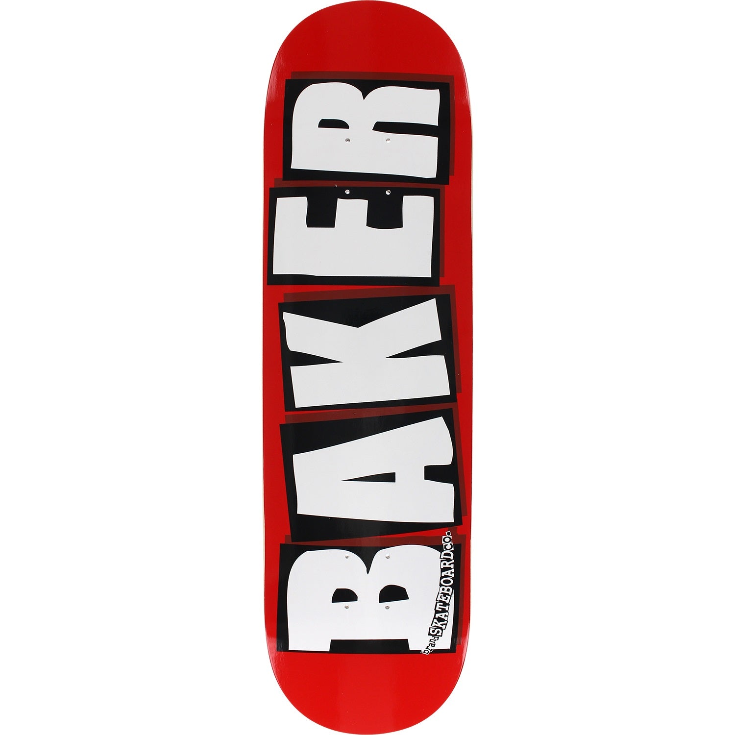 Baker, Baker Brand Logo Skateboard Deck - 8.5" Red/White