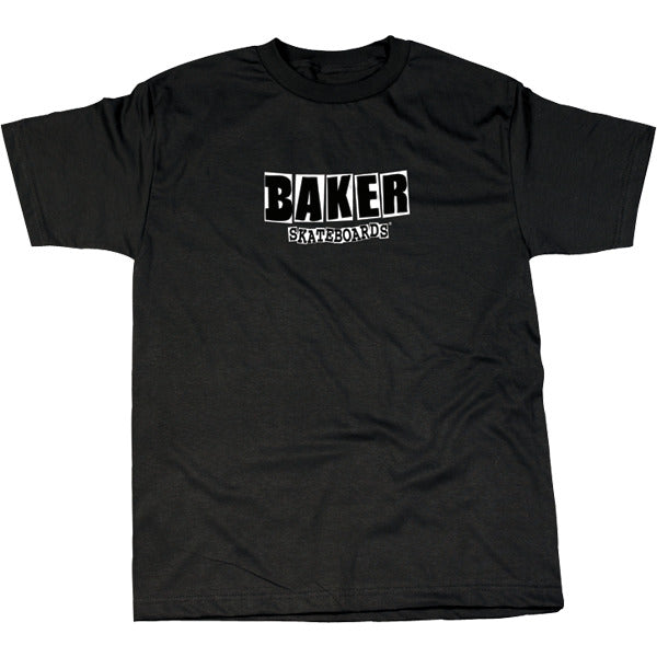 Baker, Baker Brand Logo Tee Medium - Black/White