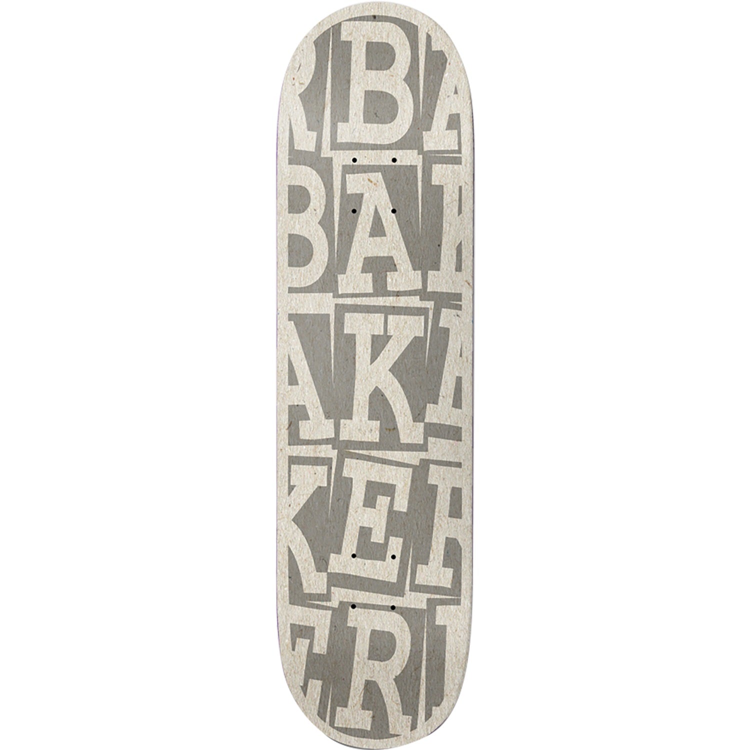 Baker, Baker Kader Sylla Ribbon Stack B2 Skateboard Deck - 8.0" Grey