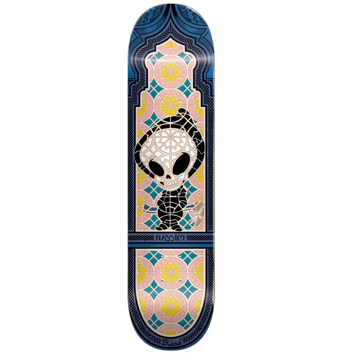 Blind, Blind Nassim Lachhab Tile Reaper R7 Deck - 8.25" Blue