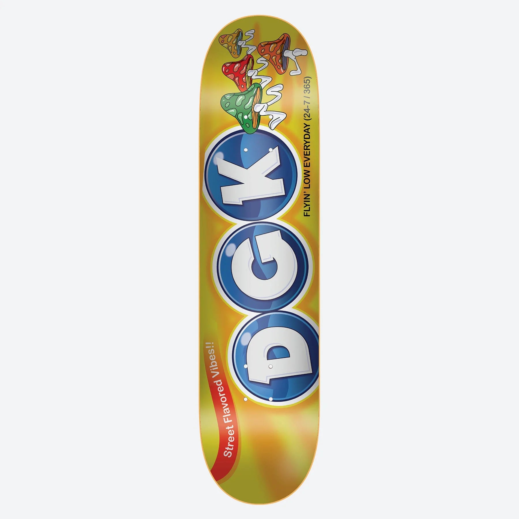 DGK, DGK Drops Skateboard Deck - 8.38" Yellow