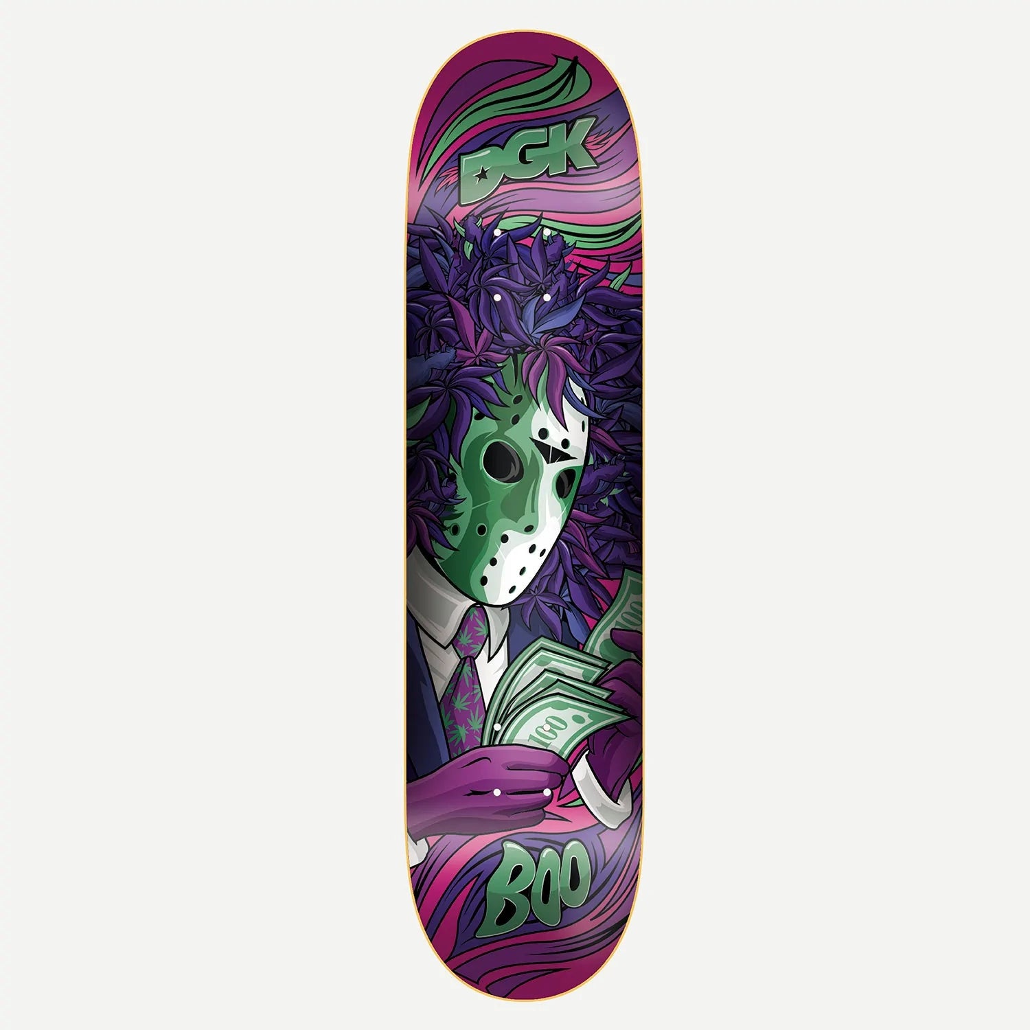 DGK, DGK Ghetto Psych Boo Skateboard Deck - 8.25" Multi