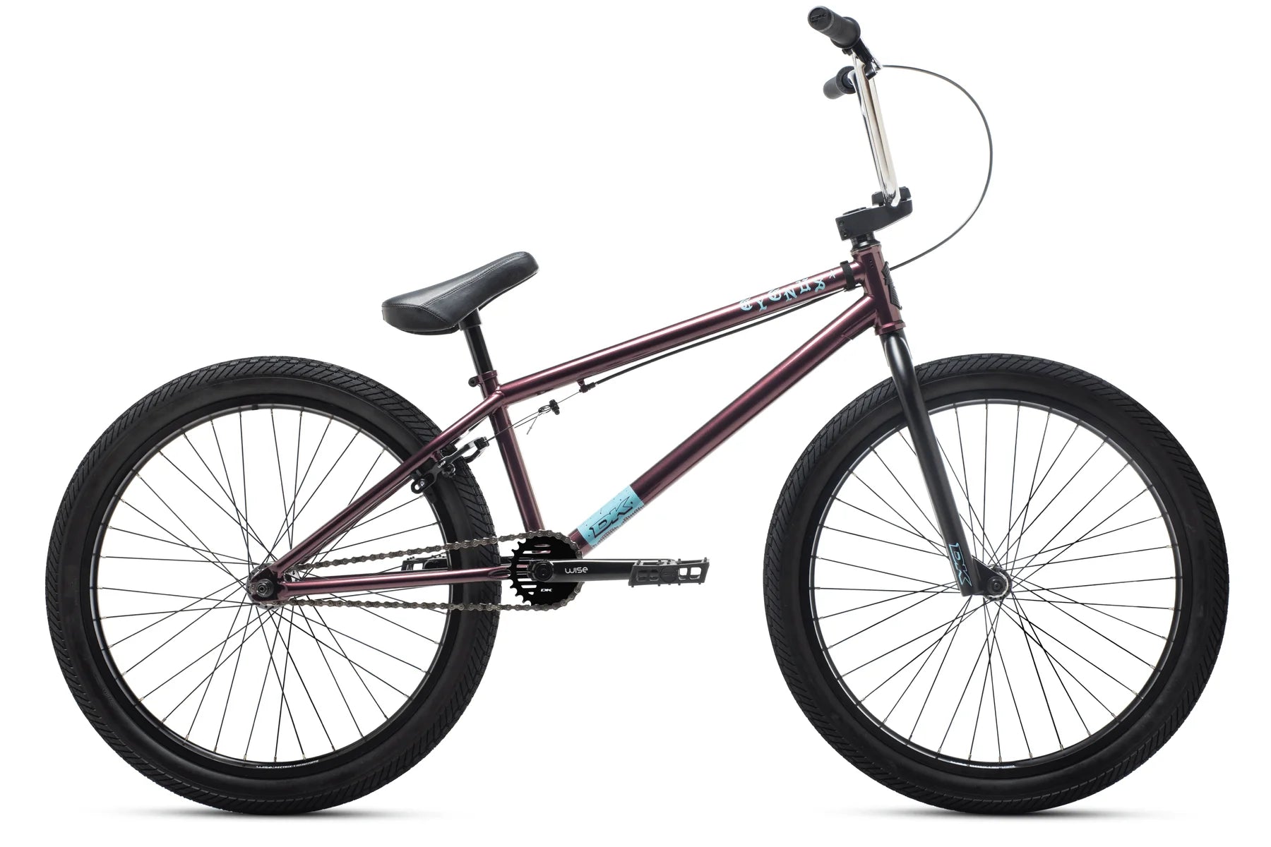 DK, DK Cygnus 24" Complete BMX Bike - Purple