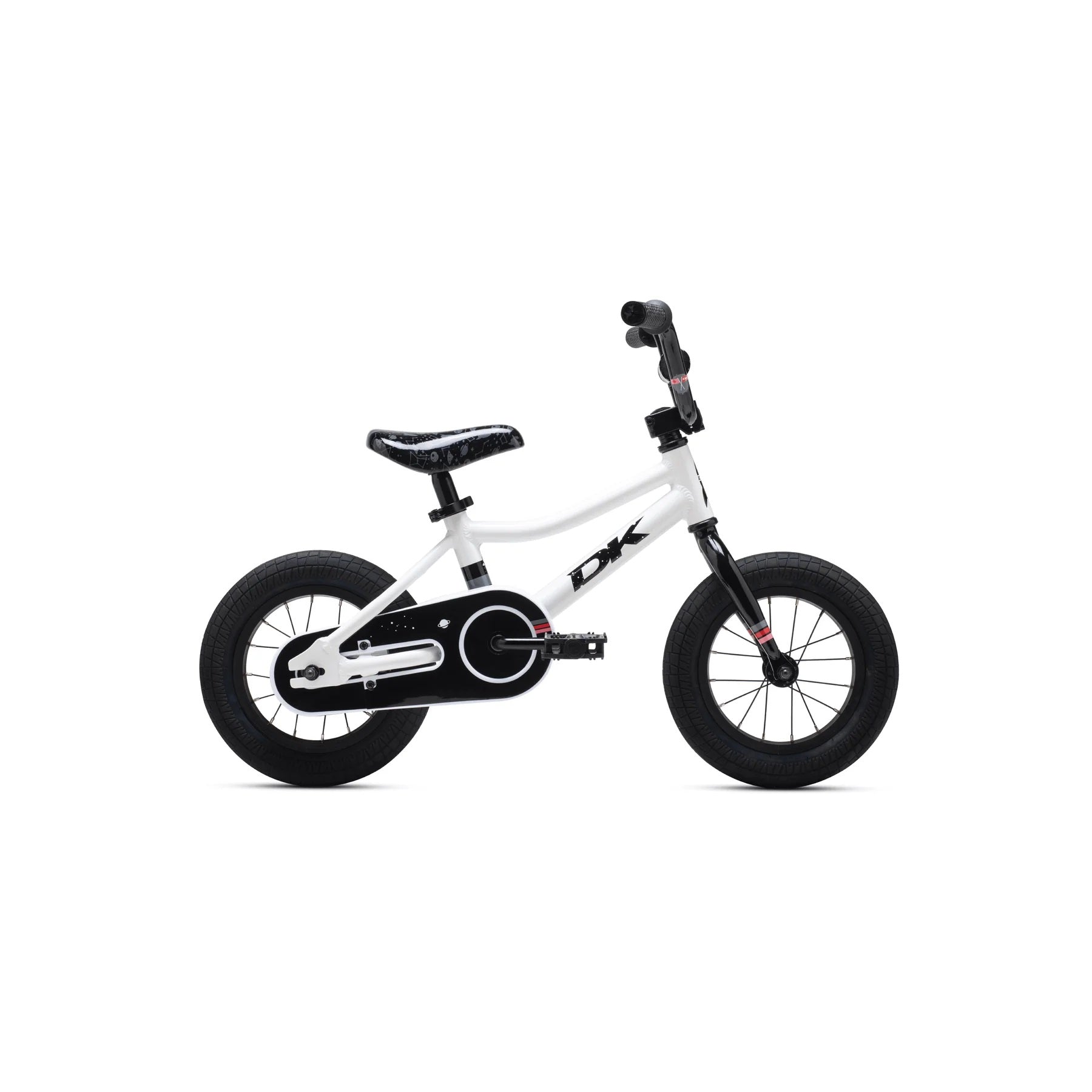 DK, DK Devo 12" Kids Complete BMX Bike - White