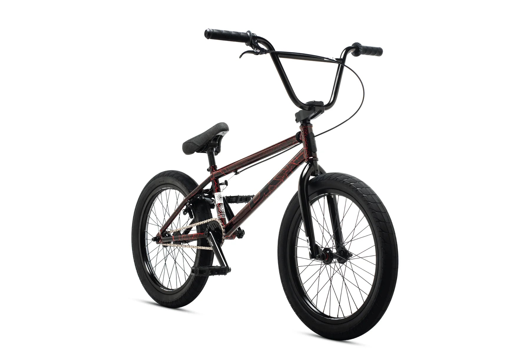 DK, DK Helio 20" Complete BMX Bike - Black Crackle