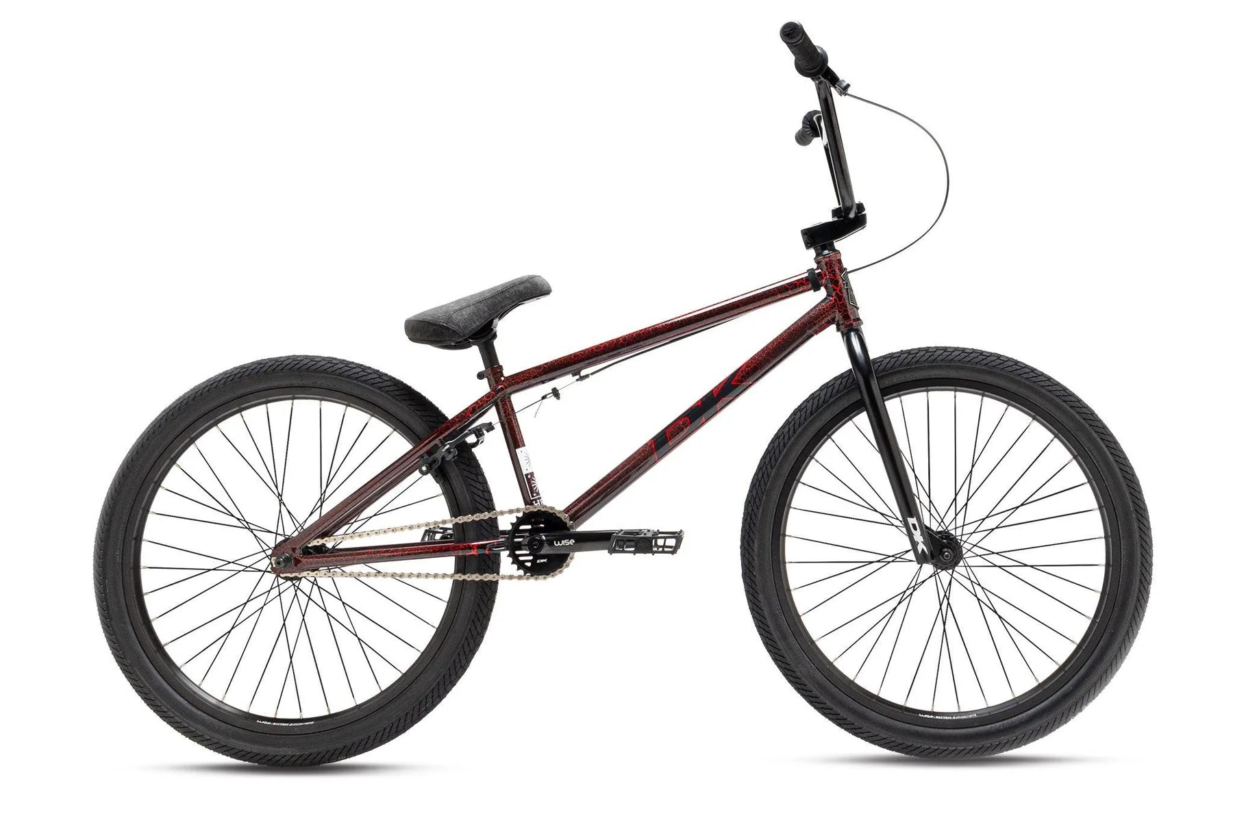 DK, DK Helio 24" Complete BMX Race Bike - Black Crackle