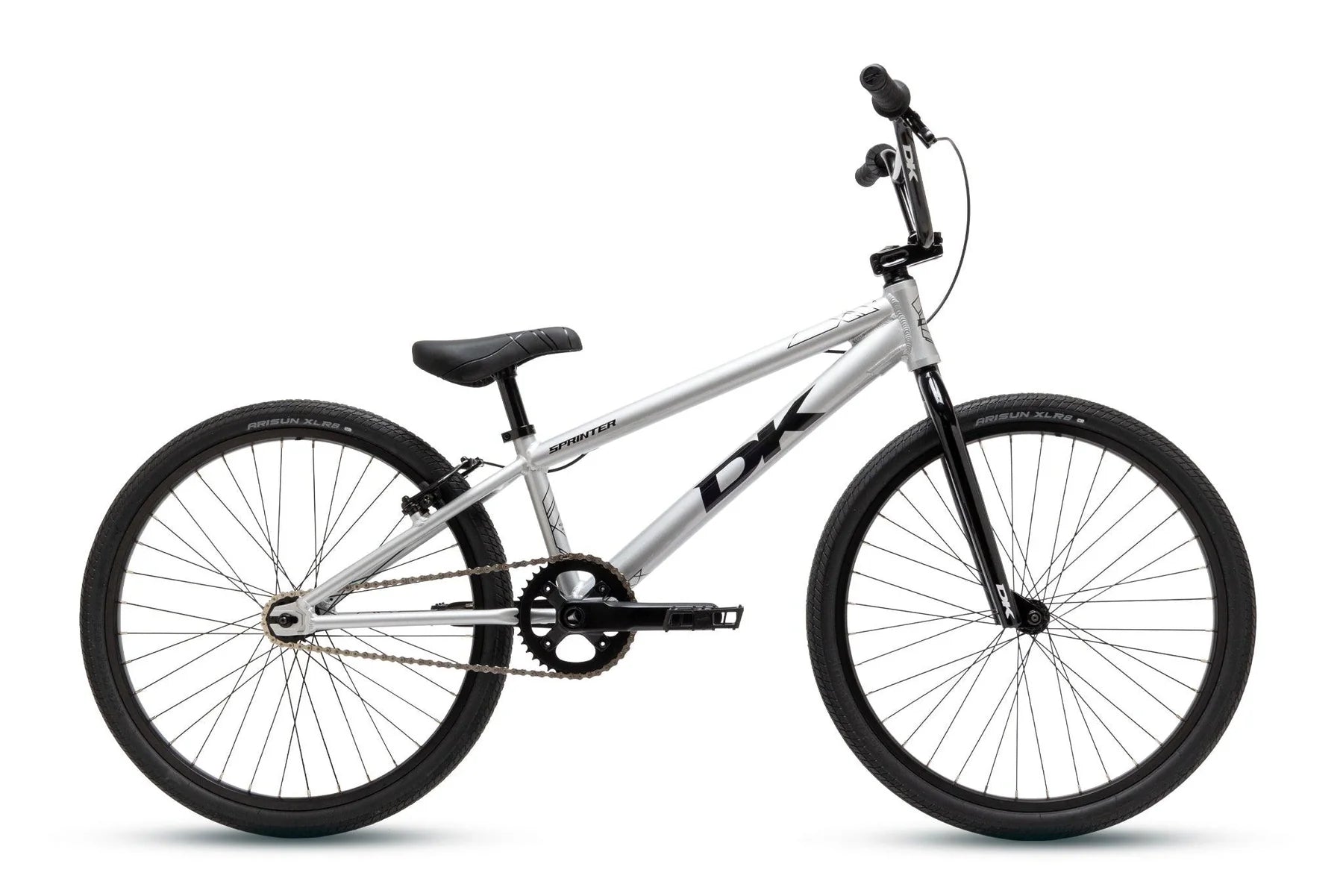 DK, DK Sprinter Cruiser 24" Complete BMX Race Bike - Silver Flake