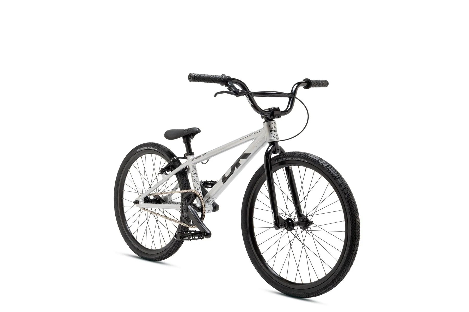 DK, DK Sprinter Junior 20" Complete BMX Race Bike - Silver Flake