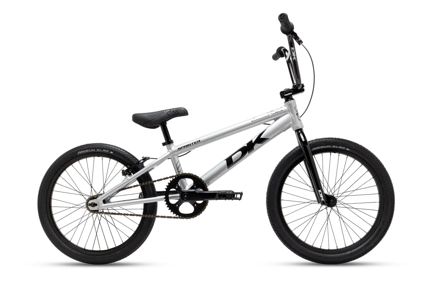 DK, DK Sprinter Pro 20" Complete BMX Race Bike - Silver Flake