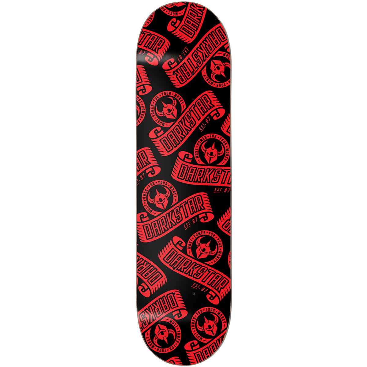 Darkstar, Darkstar Arc RHM Skateboard Deck - 8.0" Red