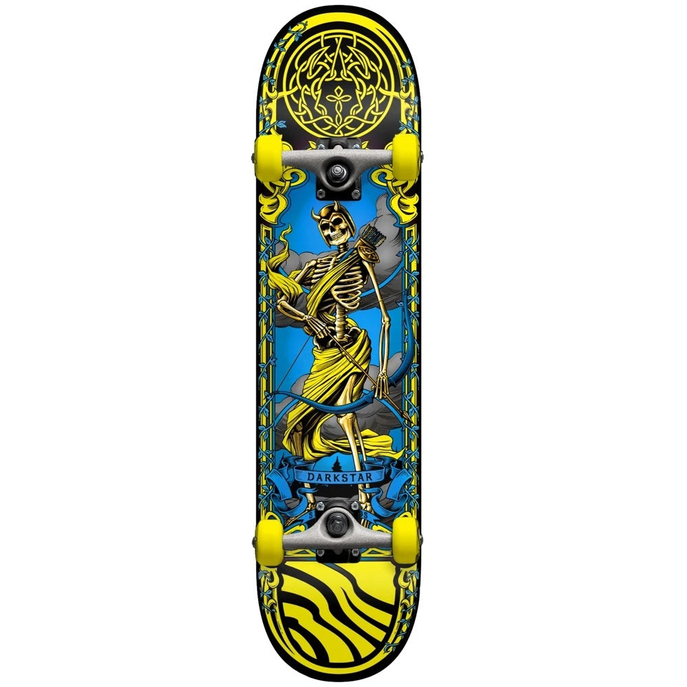 Darkstar, Darkstar Arrow FP Skateboard Complete - 7.5" Yellow