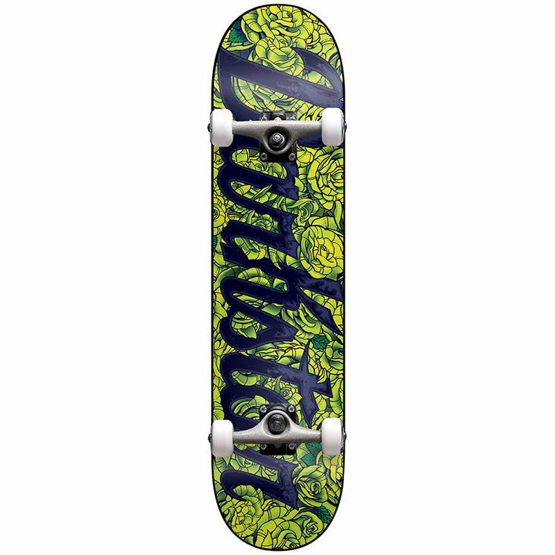 Darkstar, Darkstar Complete Roses FP Soft Wheels 7.75" - Lilme Green