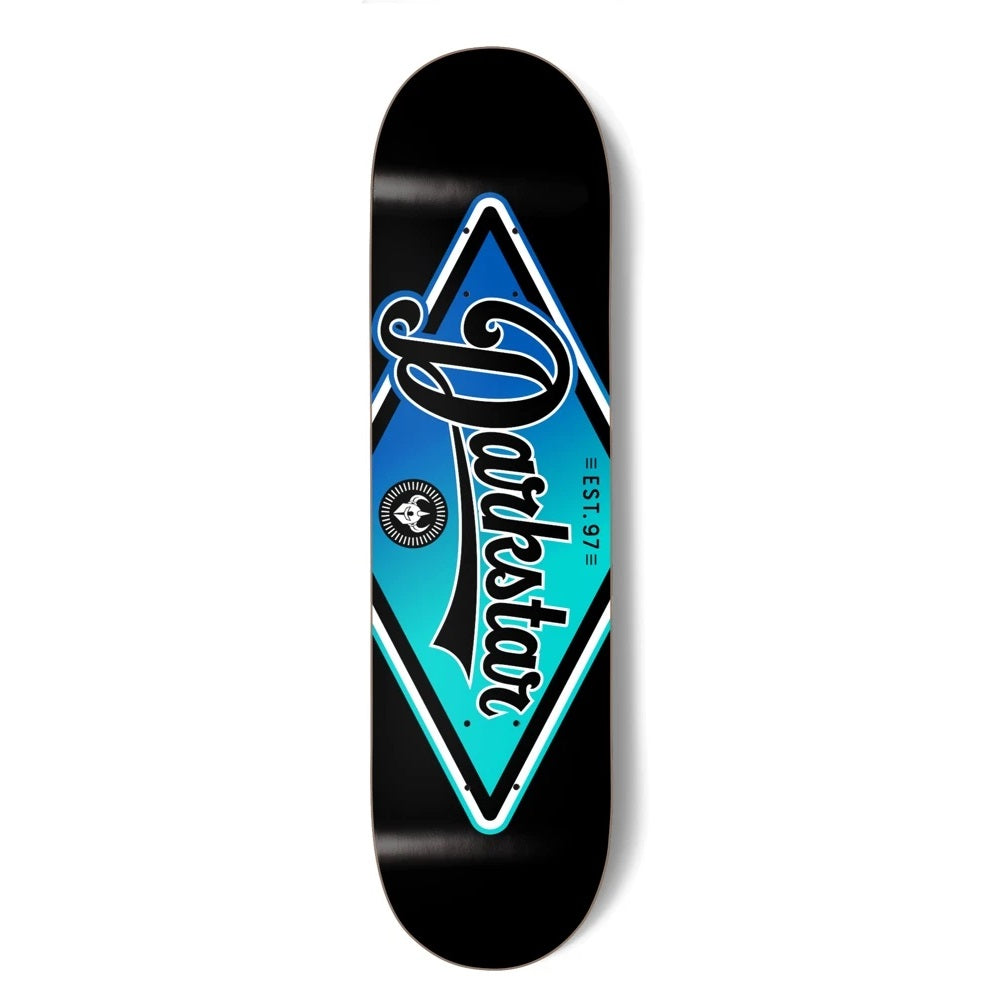 Darkstar, Darkstar Diamond Skateboard Deck - 7.75" Aqua