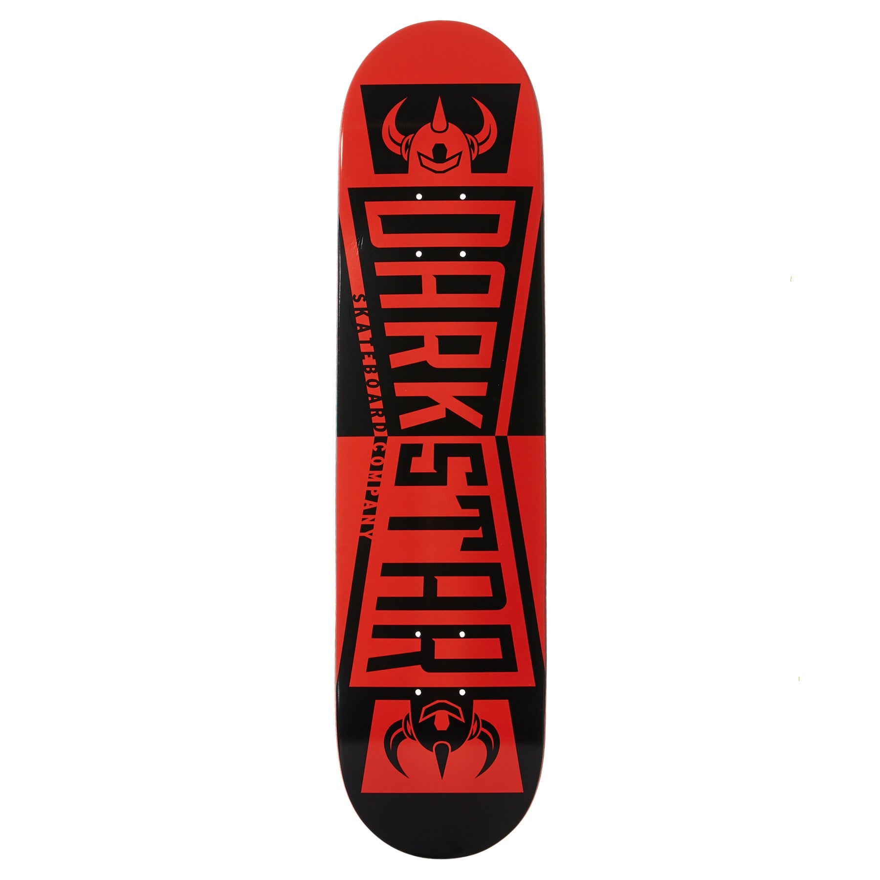 Darkstar, Darkstar Divide RHM Skateboard Deck - 7.75" Black/Red