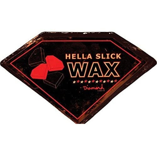 Diamond, Diamond Hella Slick Skate Wax - Black