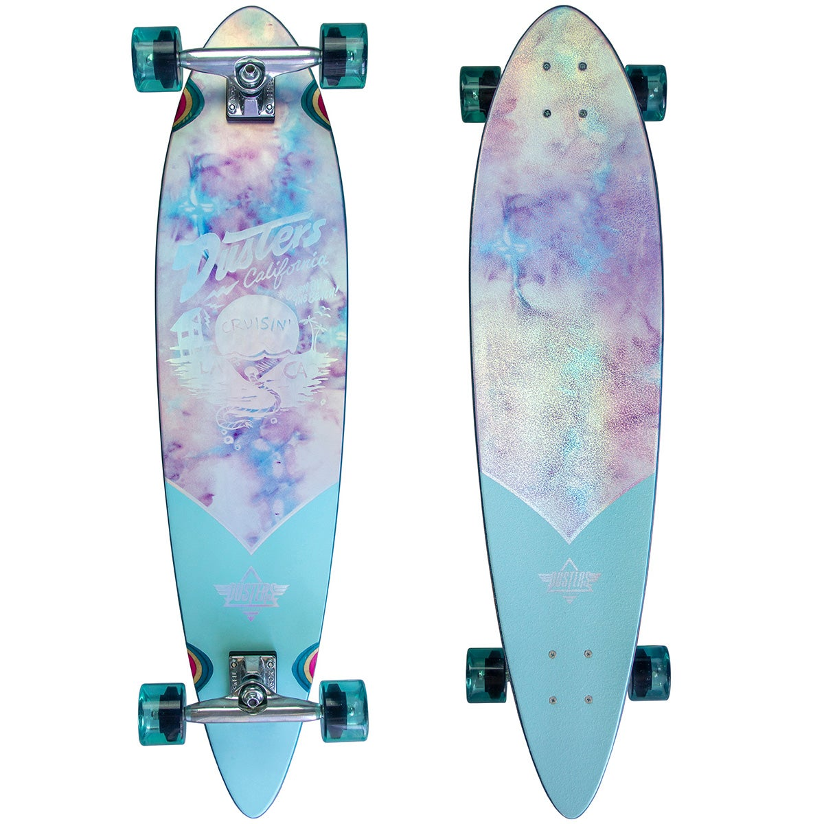 Dusters, Dusters Cruisin Chrome Longboard Complete - 37"