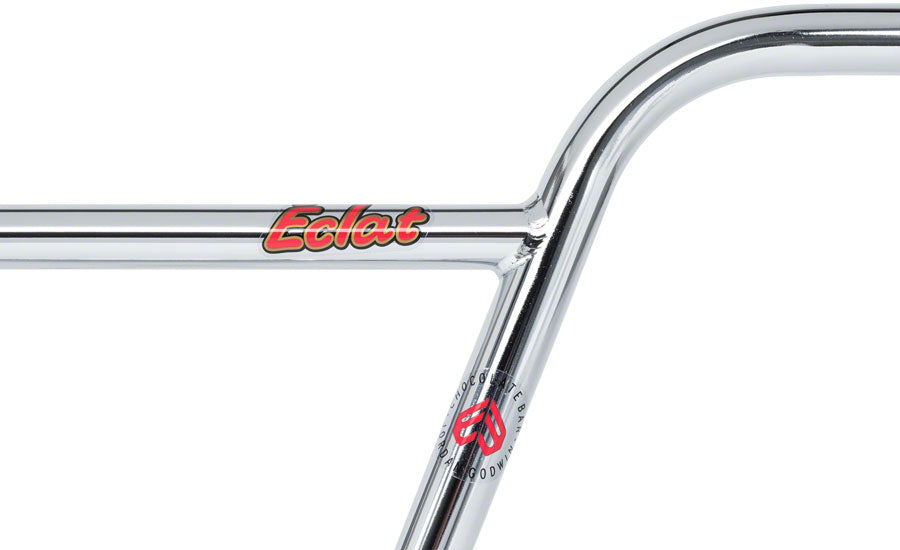 Eclat, Eclat Chocolate Jordan Godwin BMX Handlebar 9" - Chrome