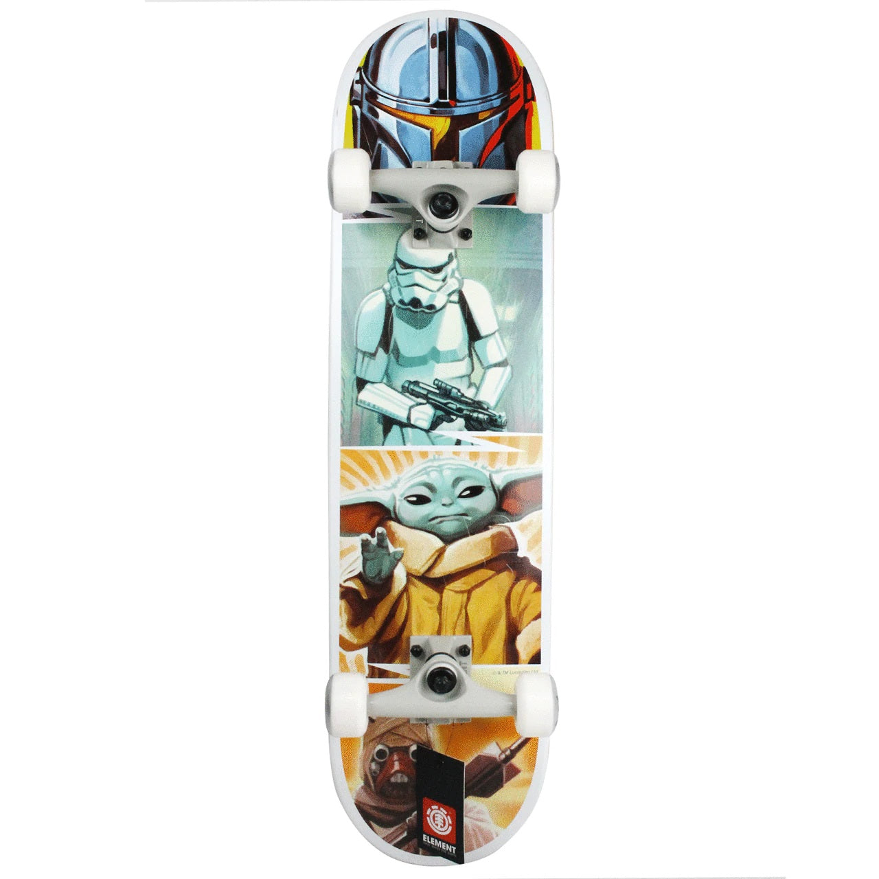 Element, Element Star Wars Mandalorian Quadrant Skateboard Complete - 8.0"