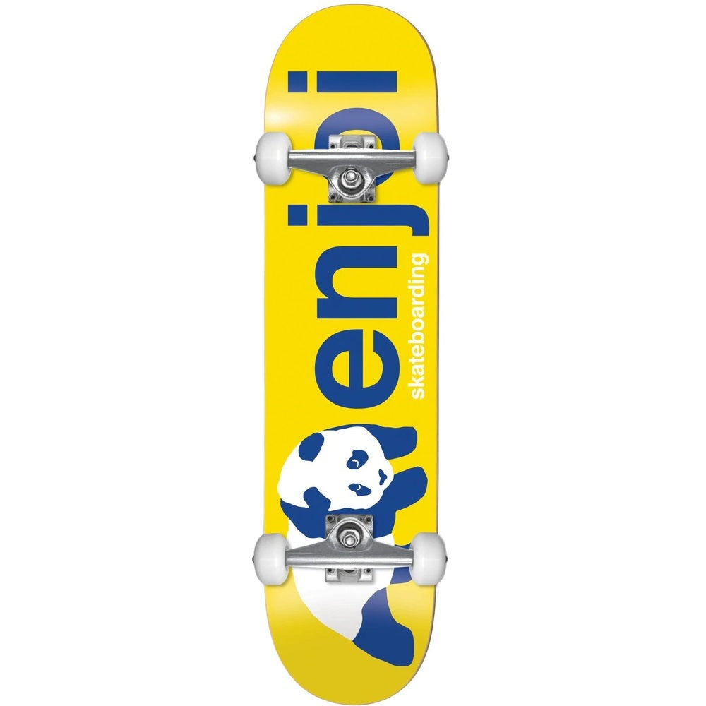 Enjoi, Enjoi Half and Half FP Skateboard Complete - 8.0" Yellow