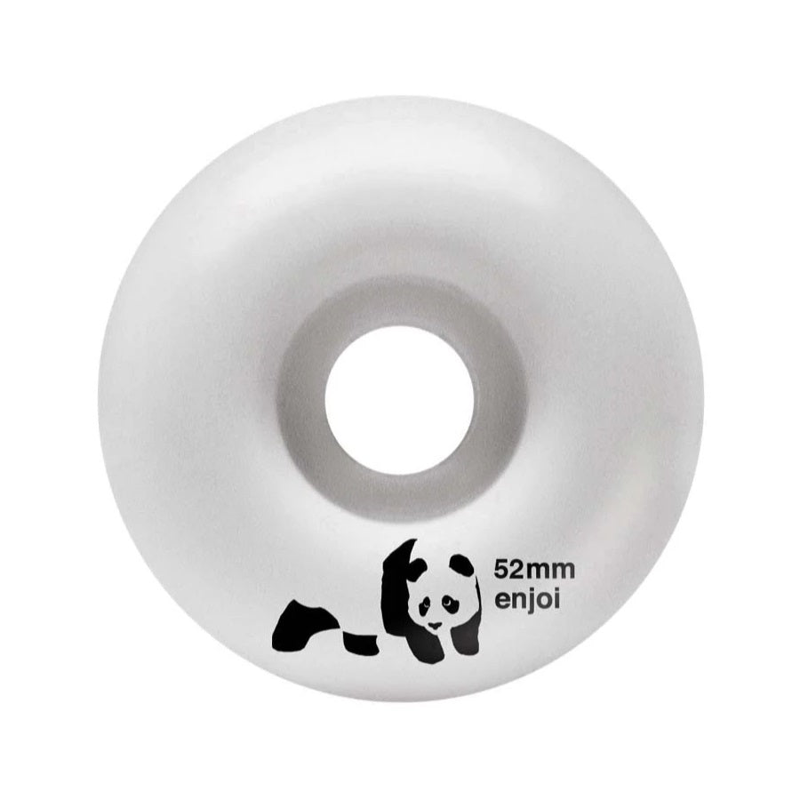 Enjoi, Enjoi Panda Stripes Resin Soft Wheels Complete Skateboard - 7.75"