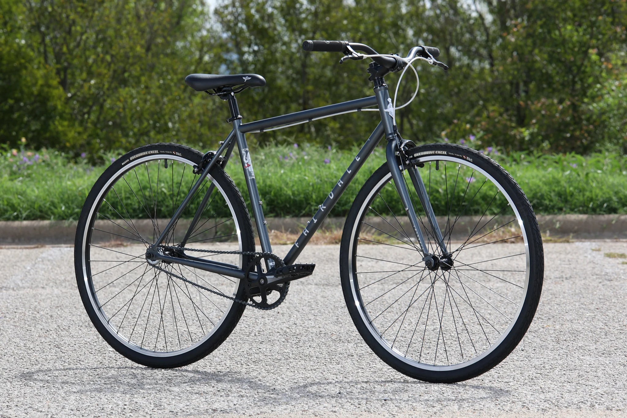 Fairdale, Fairdale Express Complete Cruiser Bike - Matte Charcoal