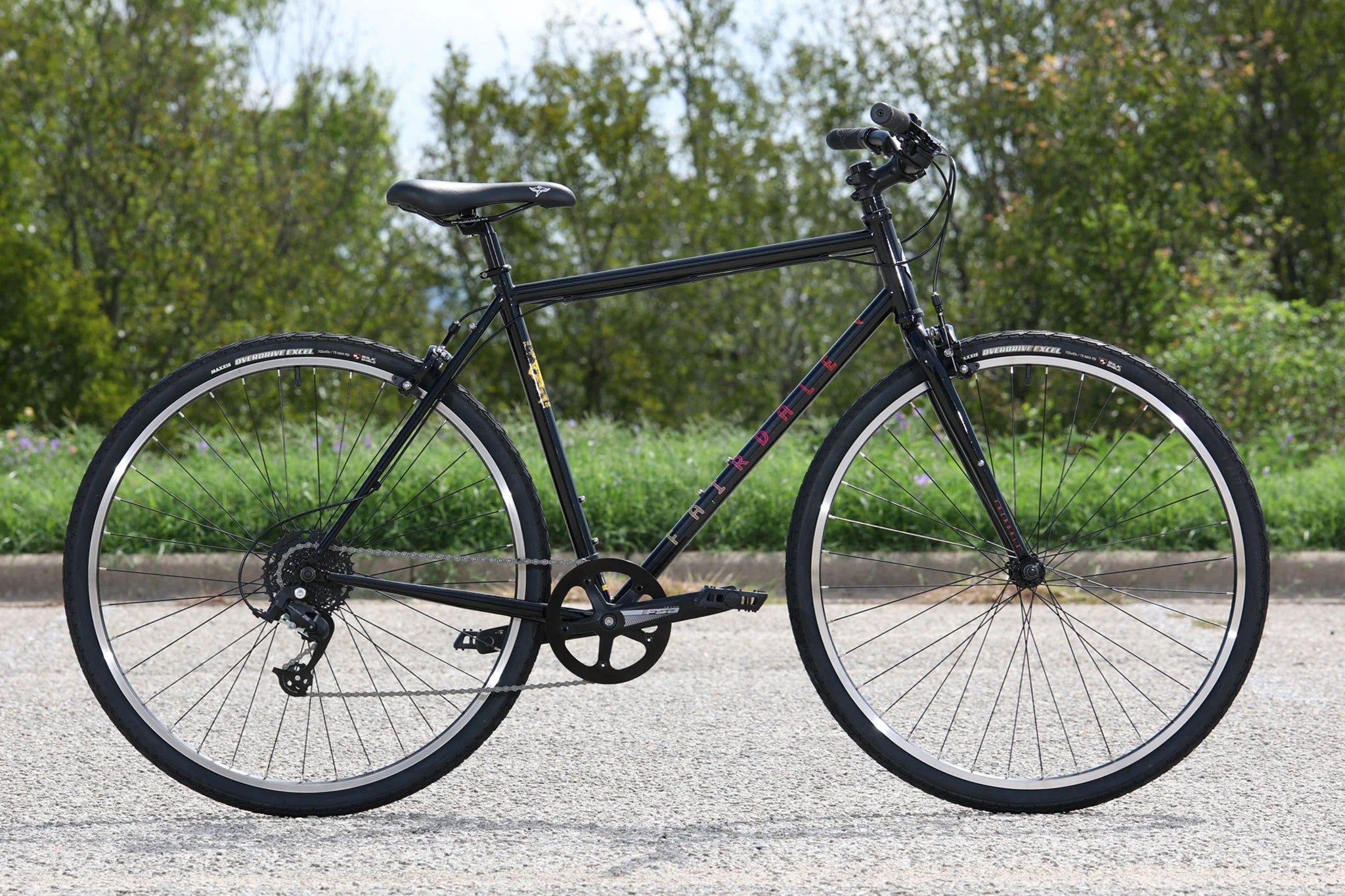 Fairdale, Fairdale Lookfar Complete Cruiser Bike - Gloss Black