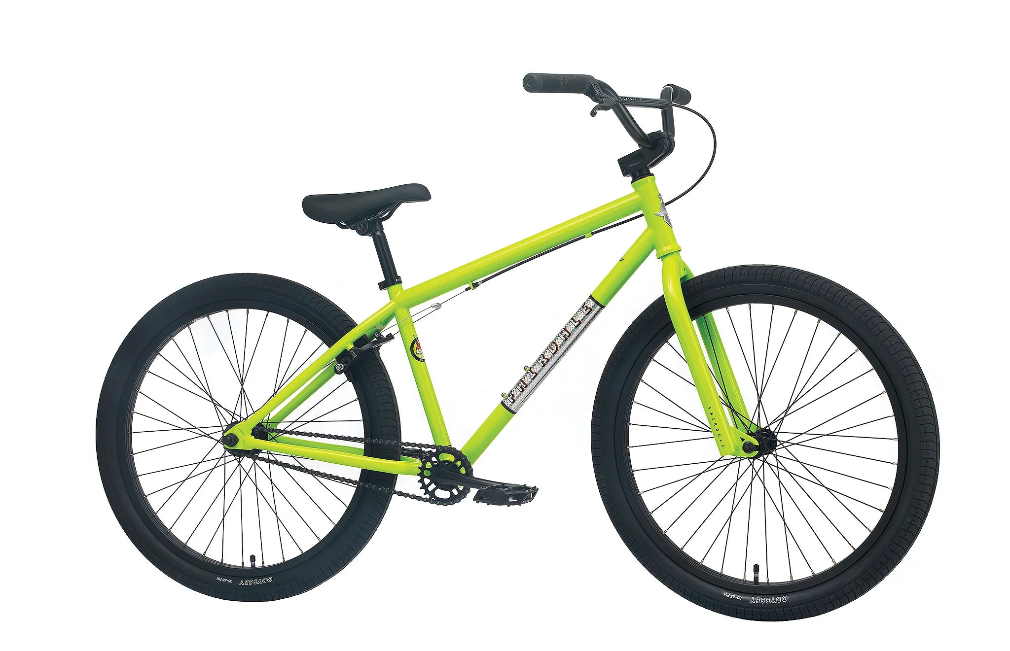 Fairdale, Fairdale Macaroni 24" Complete Cruiser Bike - Gloss Bright Yellow