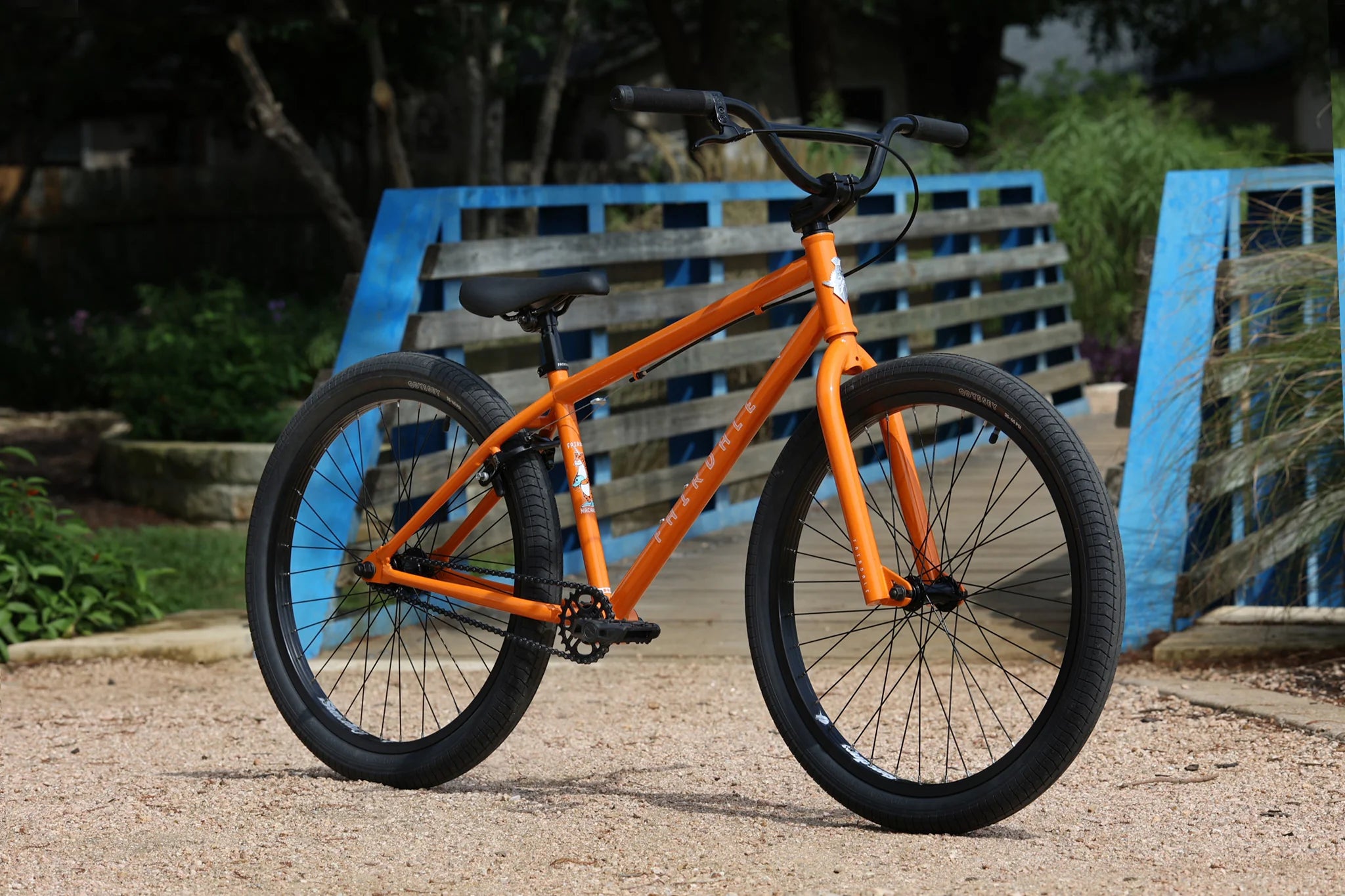 Fairdale, Fairdale Macaroni 24" Complete Cruiser Bike - Gloss Orange Soda