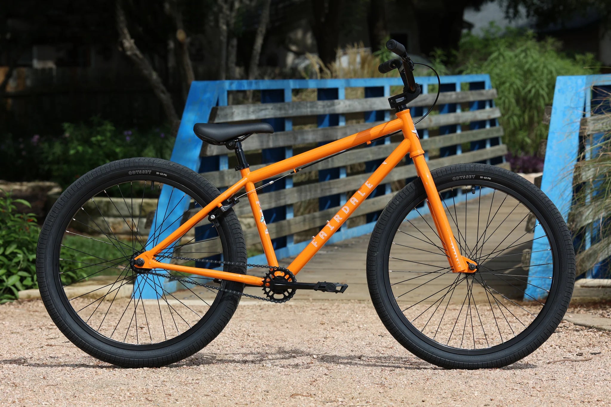 Fairdale, Fairdale Macaroni 24" Complete Cruiser Bike - Gloss Orange Soda