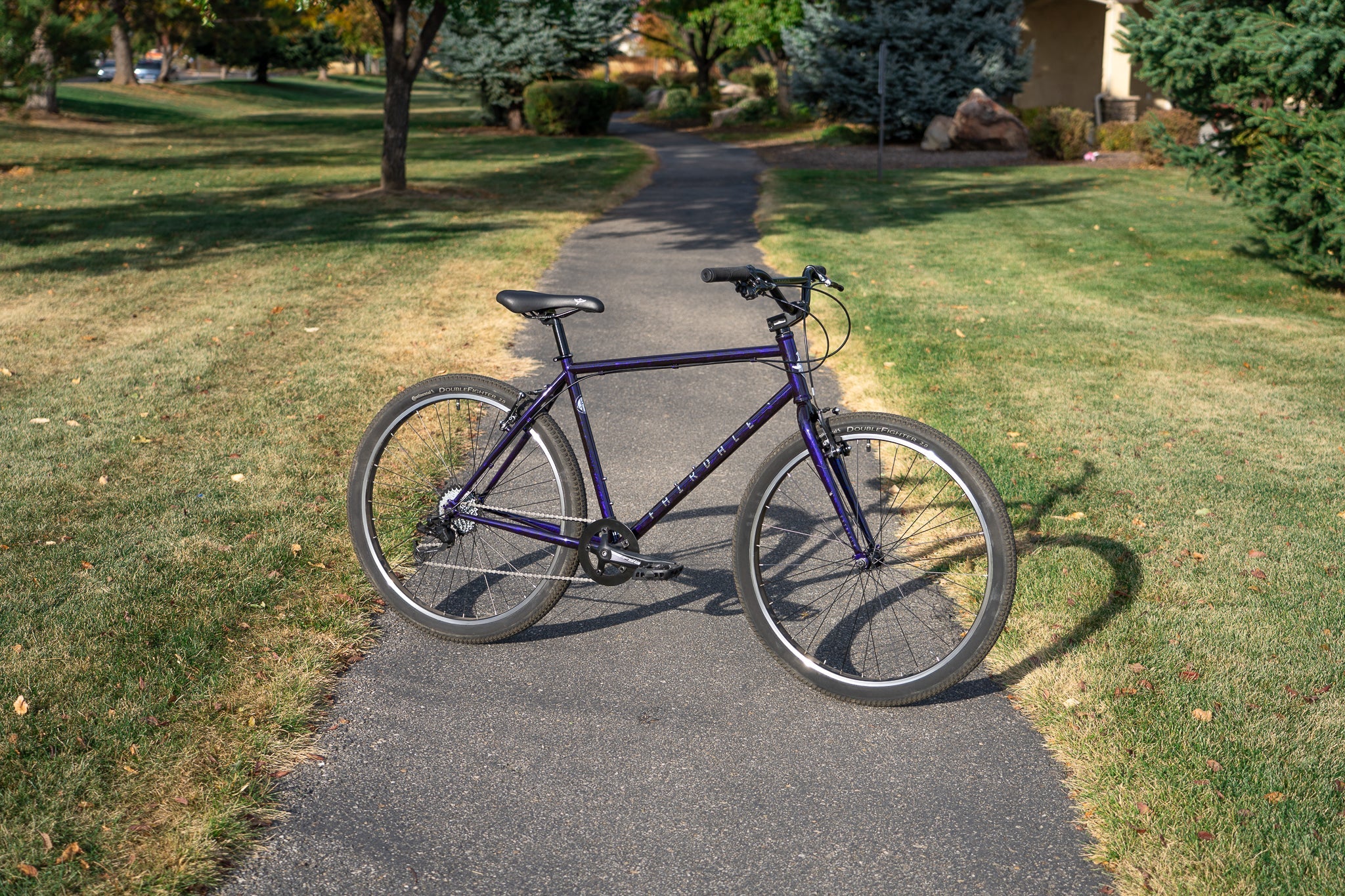 Fairdale, Fairdale Ridgemont 27.5" Complete Cruiser Bike - Purple Rain