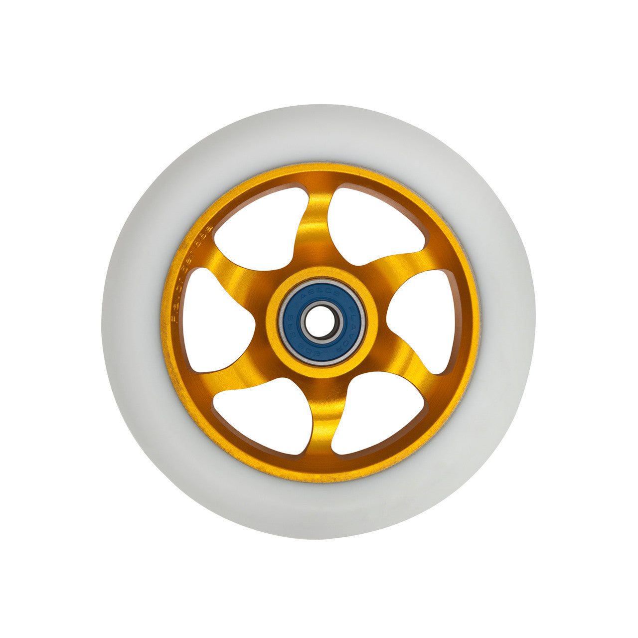 Flavor, Flavor Awakening Wheels 110mm - Gold/White (Pair)