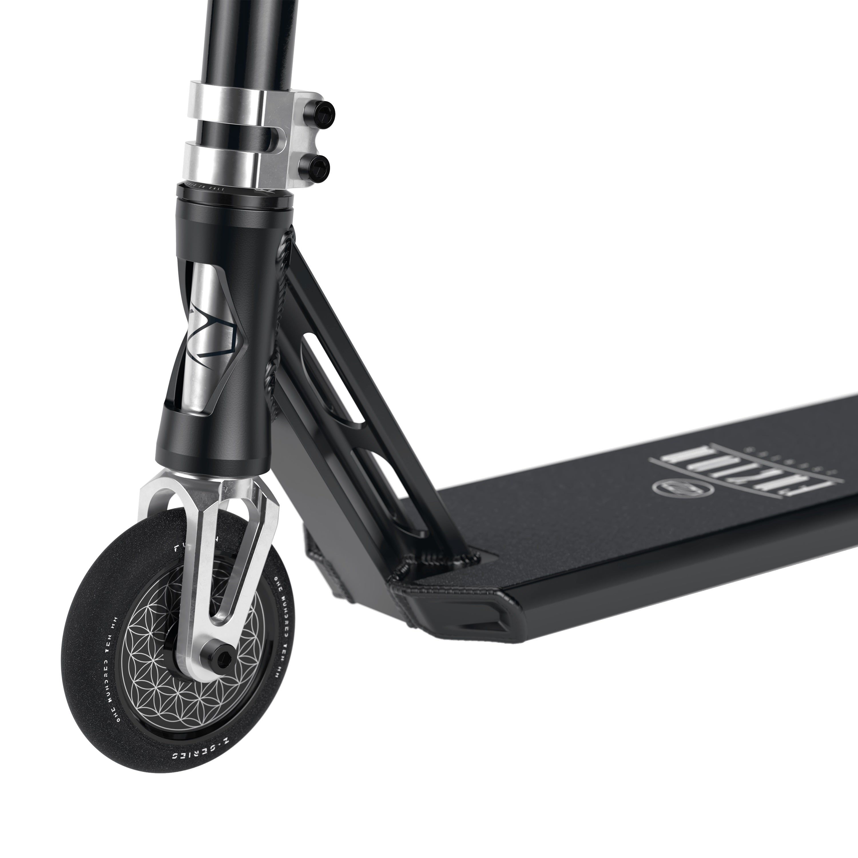 Fuzion, Fuzion 2022 Z350 Boxed Complete Scooter - Black