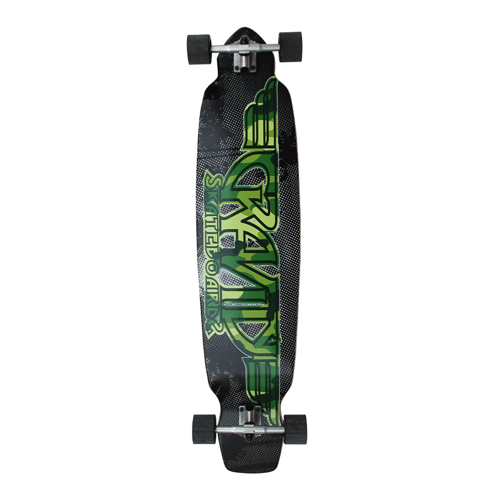 Gravity, Gravity Big Kick Wings Logo Longboard Complete - 45"