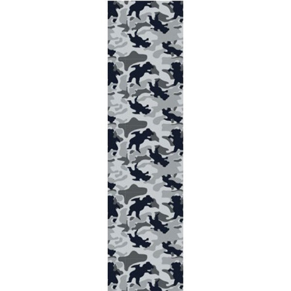 Grizzly, Grizzly OG Bear Warp Single Sheet Griptape - 9"x33" Camo Grey