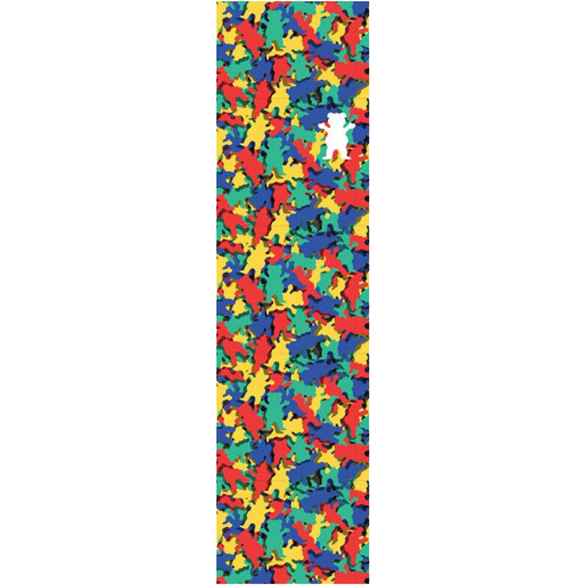 Grizzly, Grizzly Pattern Fill OG Bear Single Sheet Griptape - 9"x33"